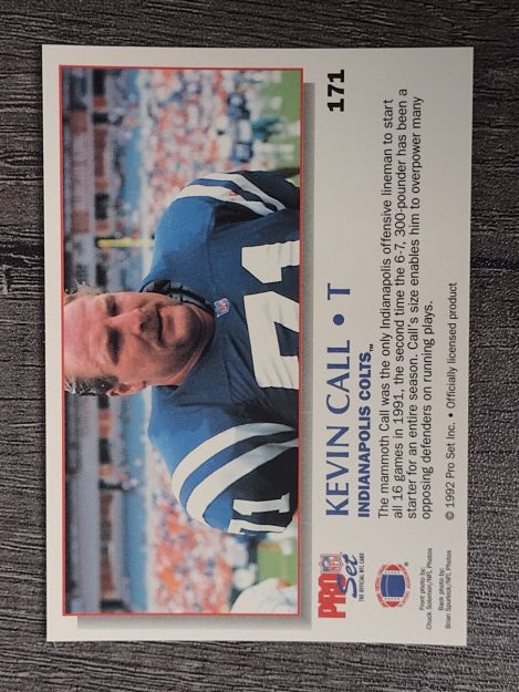 1992 Power #171 Kevin Call