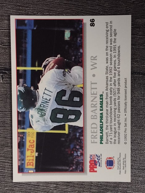 1992 Power #86 Fred Barnett