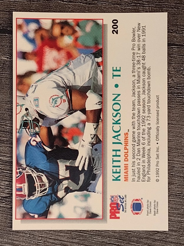 1992 Power #200 Keith Jackson