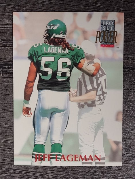 1992 Power #258 Jeff Lageman