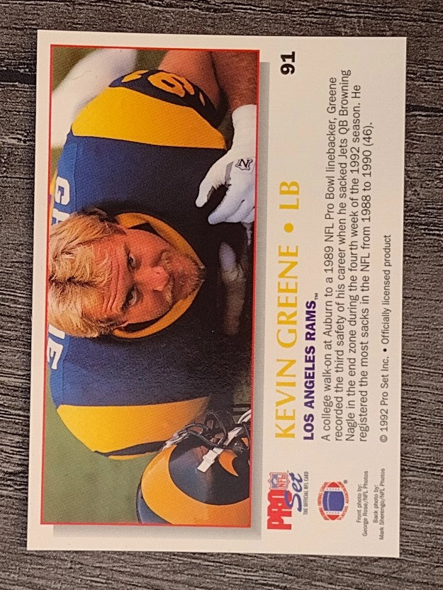 1992 Power #91 Kevin Greene
