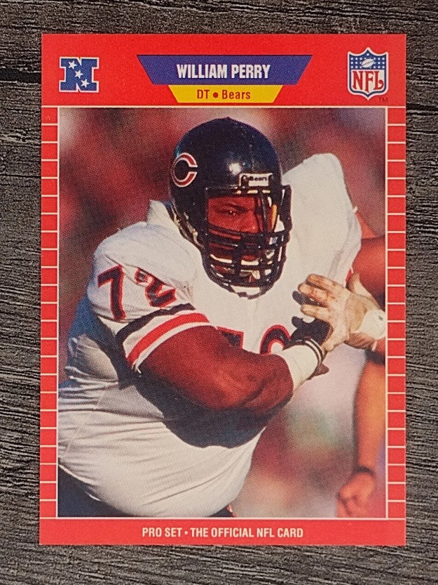 1989 Pro Set #445 William Perry