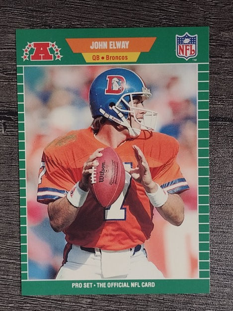 1989 Pro Set #100B John Elway TRADE