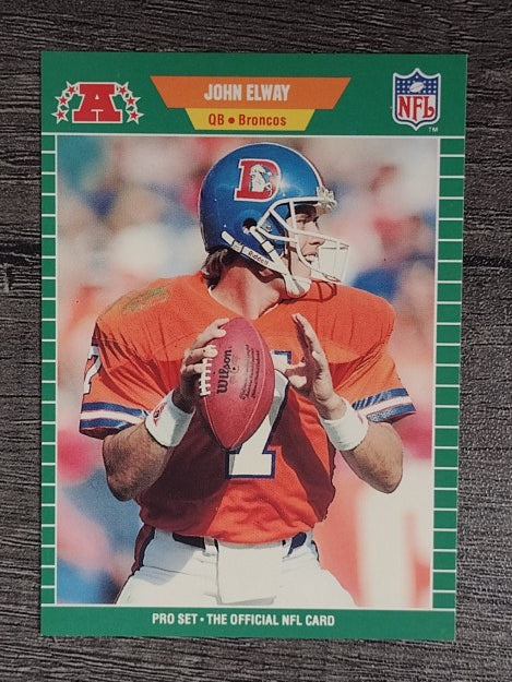 1989 Pro Set #100B John Elway TRADE