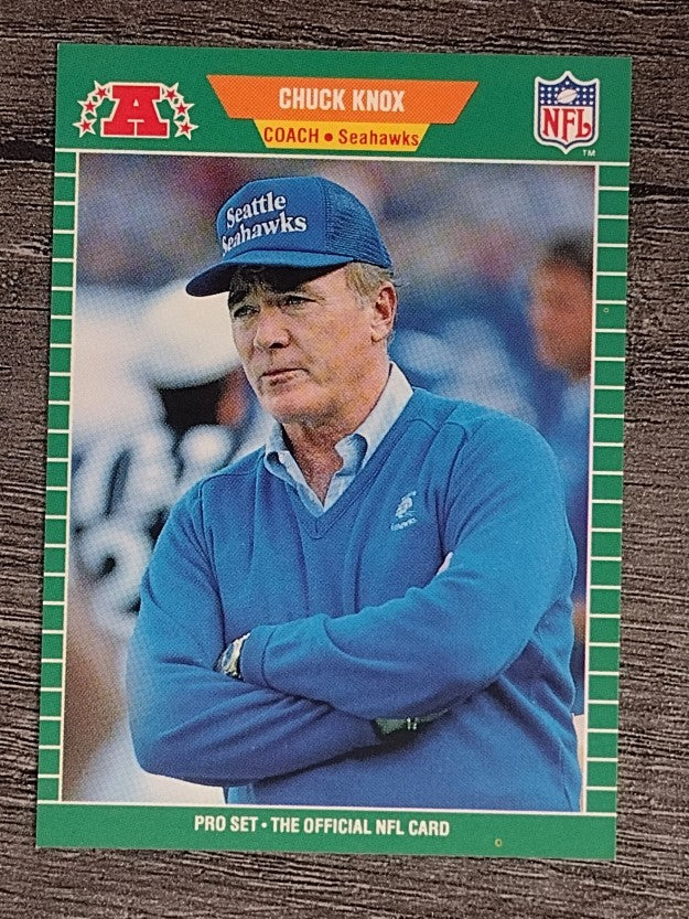 1989 Pro Set #408 Chuck Knox CO