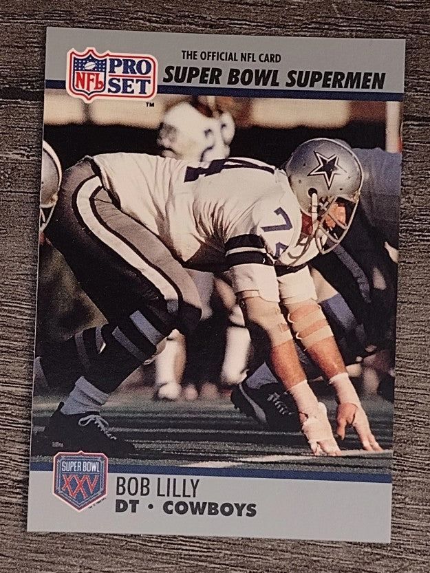 1990-91 Pro Set Super Bowl 160 #85 Bob Lilly