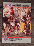 1990-91 Pro Set Super Bowl 160 #111 Johnny Robinson
