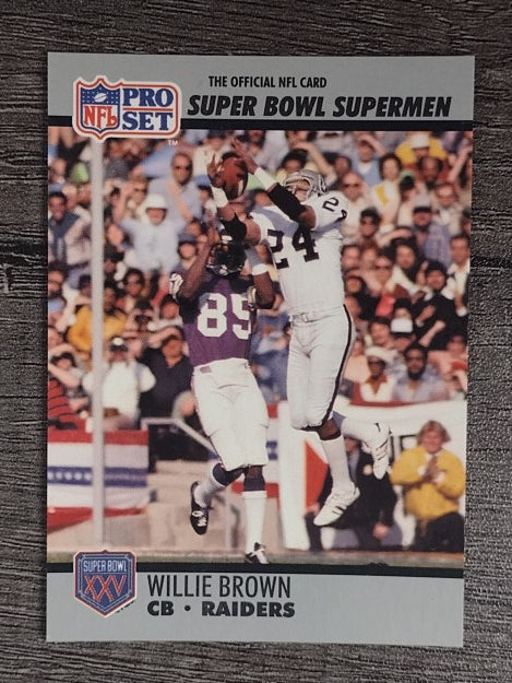 1990-91 Pro Set Super Bowl 160 #102 Willie Brown