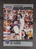 1990-91 Pro Set Super Bowl 160 #102 Willie Brown