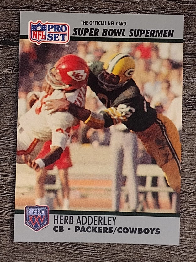 1990-91 Pro Set Super Bowl 160 #100 Herb Adderley