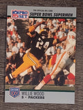 1990-91 Pro Set Super Bowl 160 #115 Willie Wood