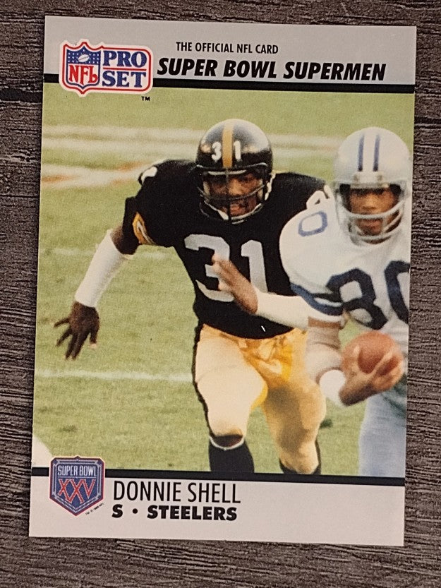 1990-91 Pro Set Super Bowl 160 #113 Donnie Shell