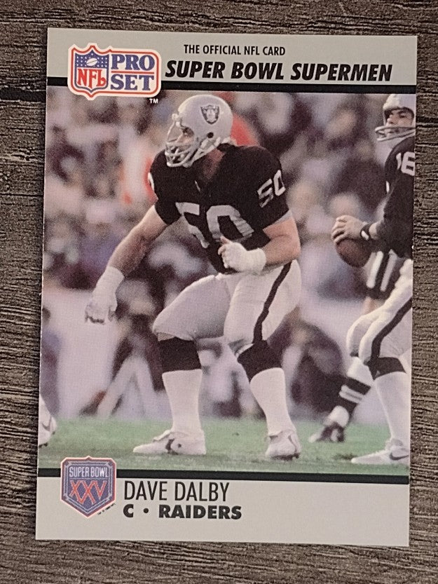 1990-91 Pro Set Super Bowl 160 #70 Dave Dalby