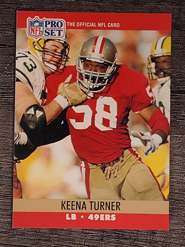 1990 Pro Set #637 Keena Turner