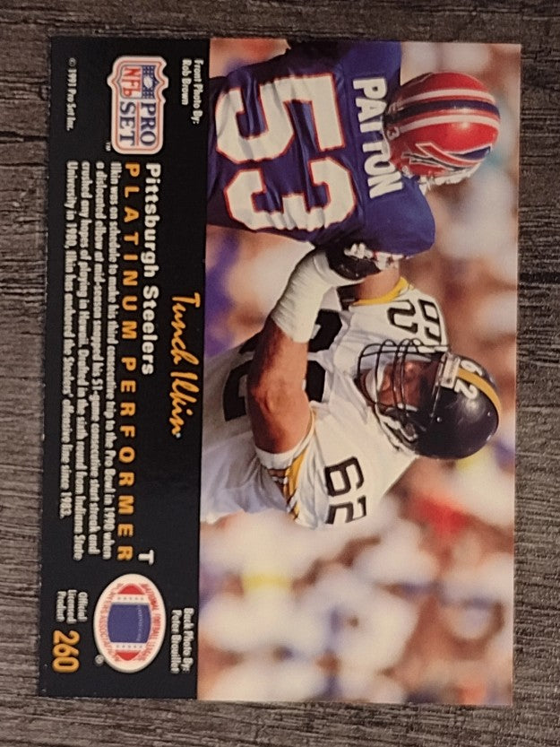 1991 Pro Set Platinum #260 Tunch Ilkin