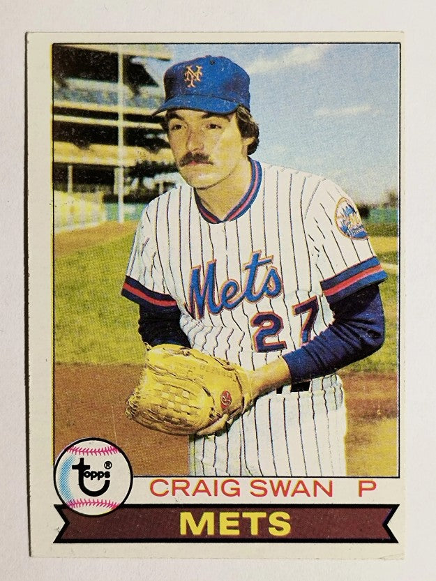 1979 Topps #334 Craig Swan (VGEX)