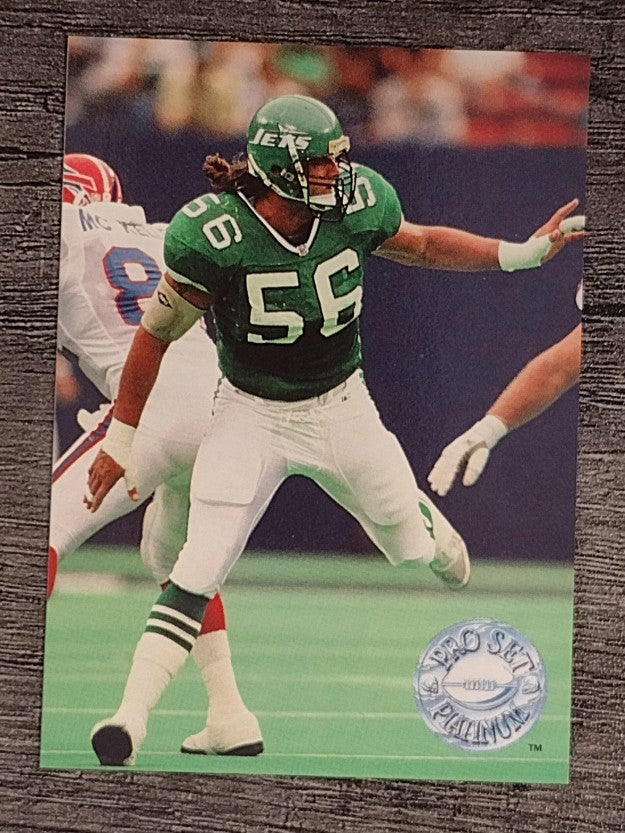 1991 Pro Set Platinum #244 Jeff Lageman
