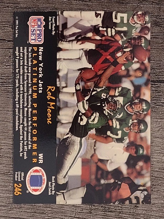 1991 Pro Set Platinum #246 Rob Moore