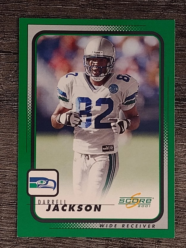 2001 Score #181 Darrell Jackson