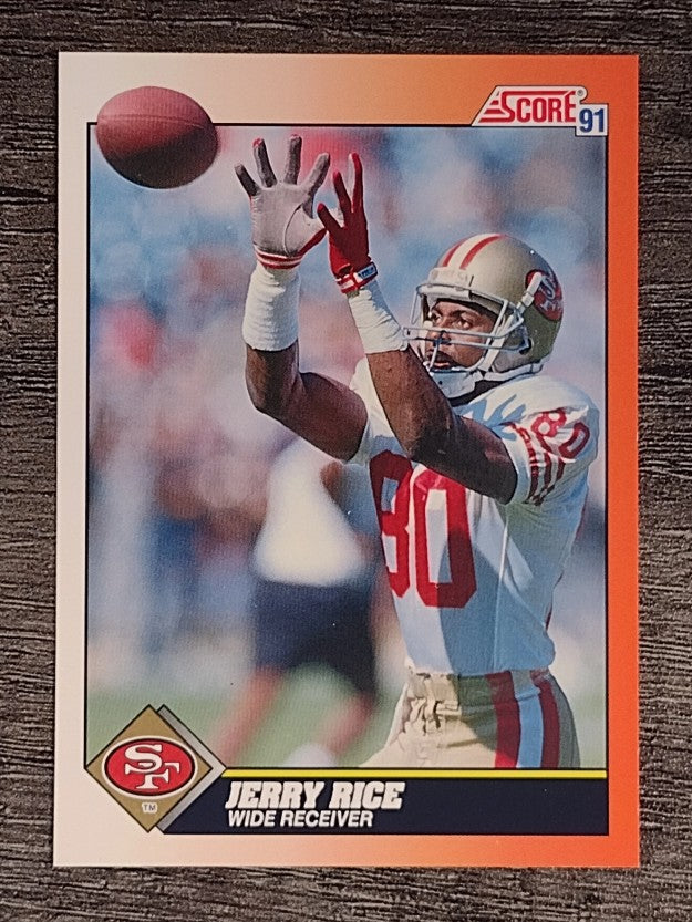 1991 Score #380 Jerry Rice