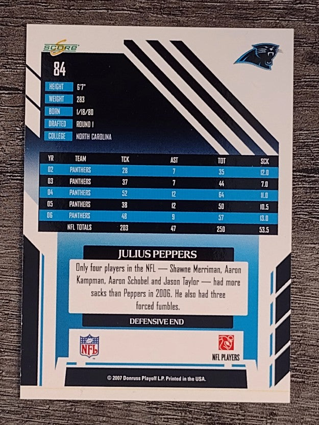 2007 Select #84 Julius Peppers