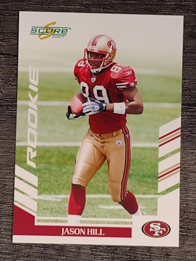 2007 Score #374 Jason Hill RC