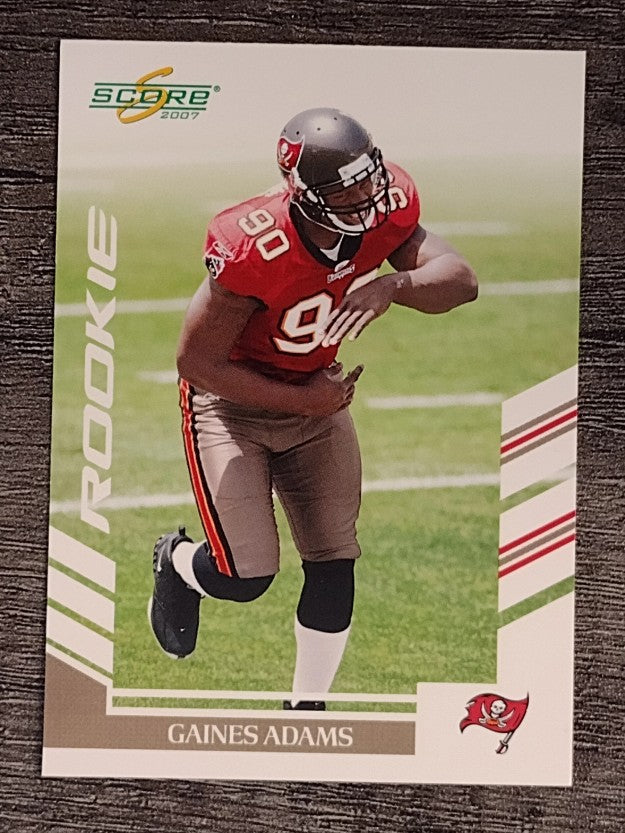 2007 Score #352 Gaines Adams RC