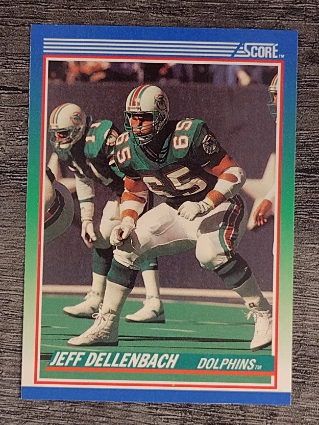1990 Score #31 Jeff Dellenbach RC