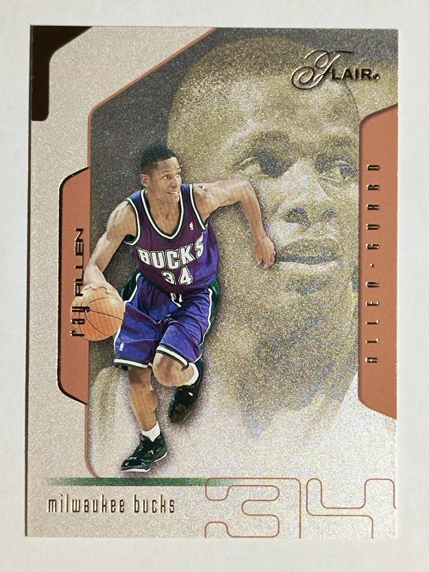 2001-02 Flair #40 Ray Allen