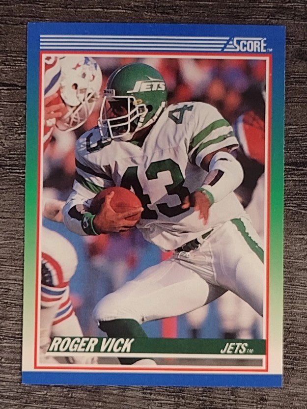 1990 Score #44 Roger Vick