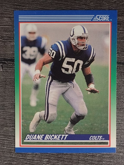 1990 Score #23 Duane Bickett