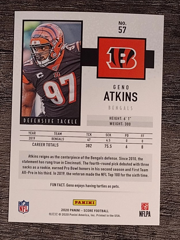 2020 Score #57 Geno Atkins