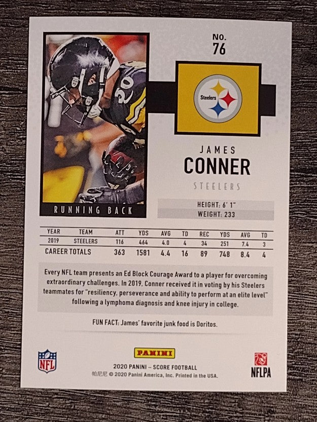 2020 Score #76 James Conner
