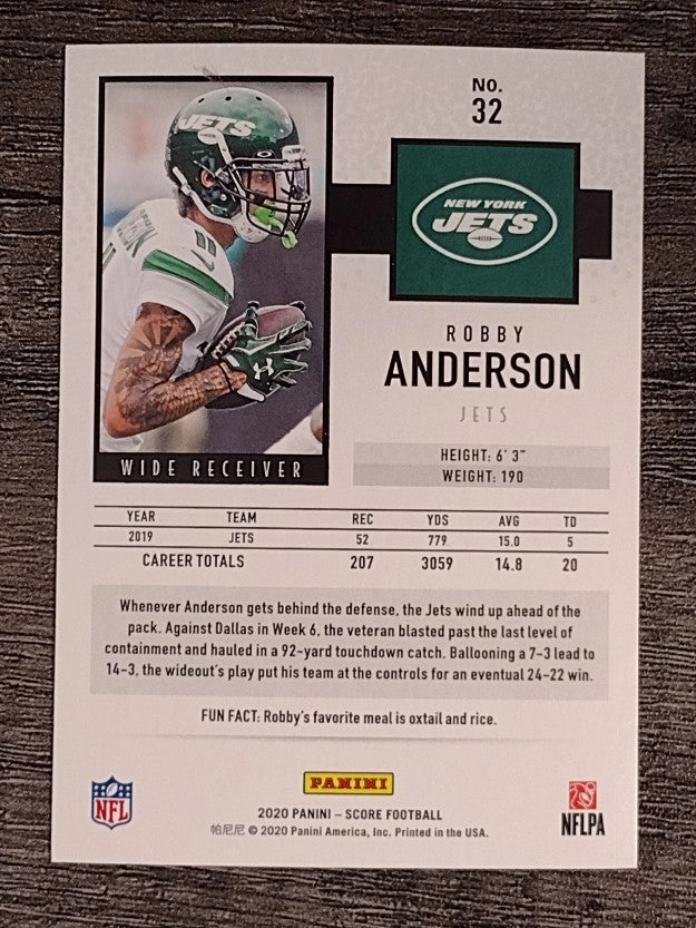 2020 Score #32 Robby Anderson