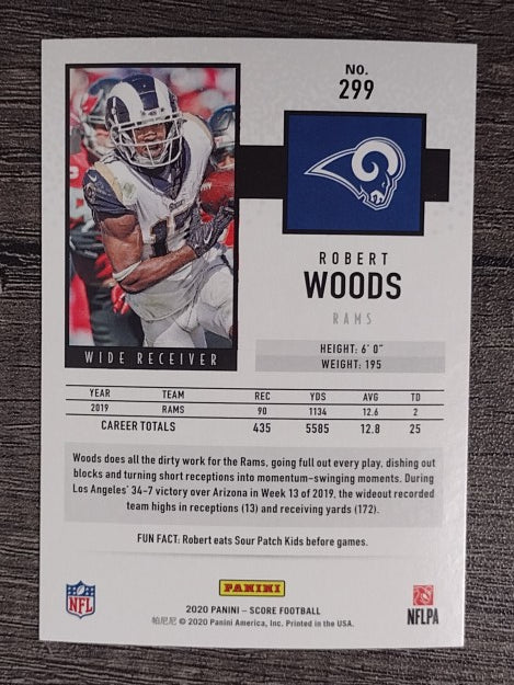 2020 Score #299 Robert Woods