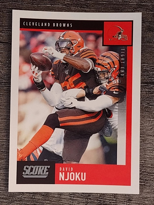 2020 Score #64 David Njoku