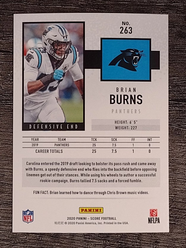 2020 Score #263 Brian Burns