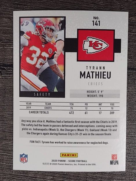 2020 Score #141 Tyrann Mathieu