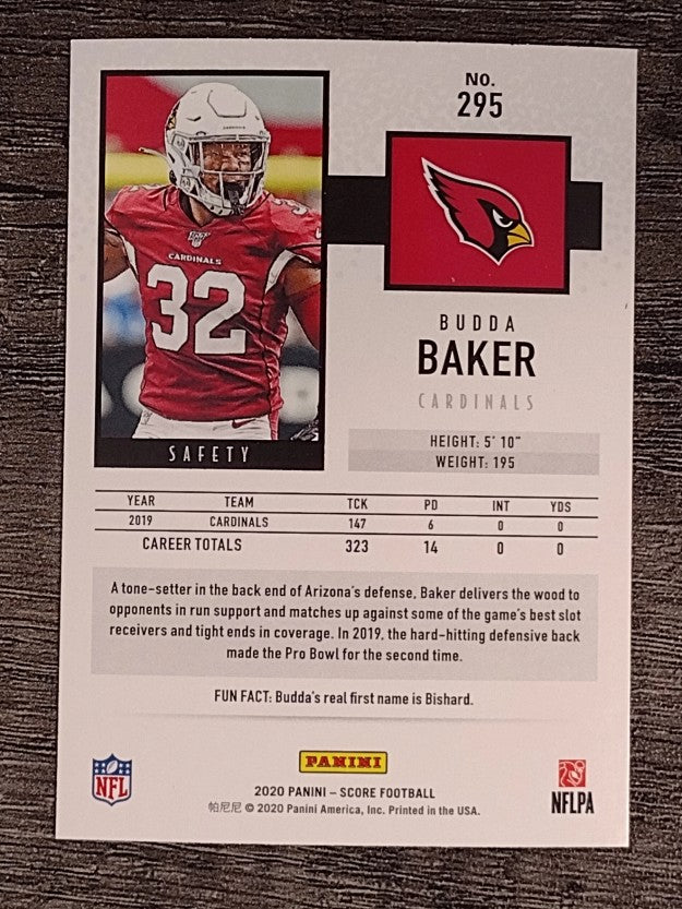 2020 Score #295 Budda Baker