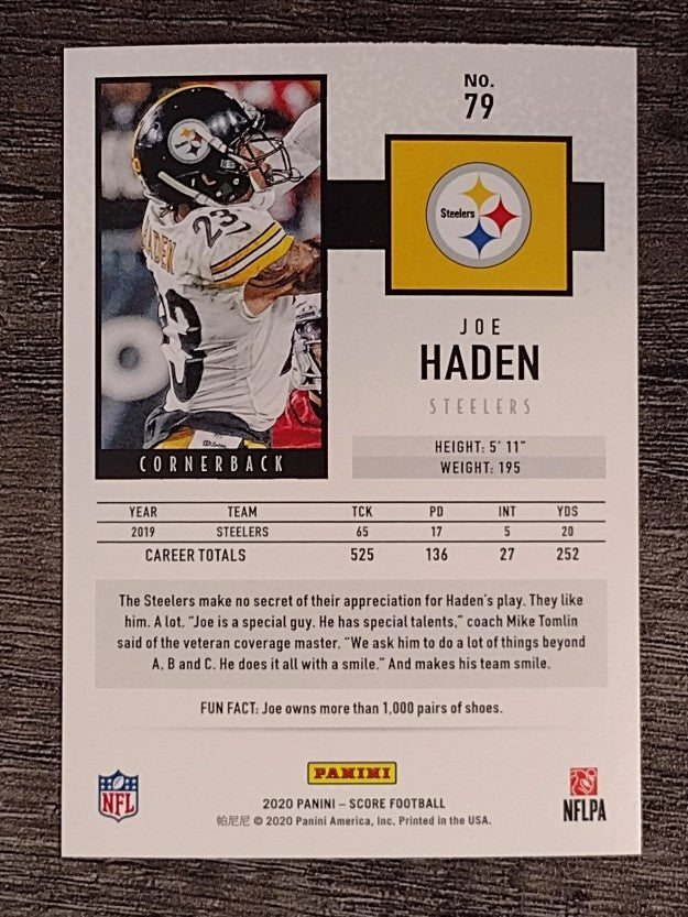 2020 Score #79 Joe Haden