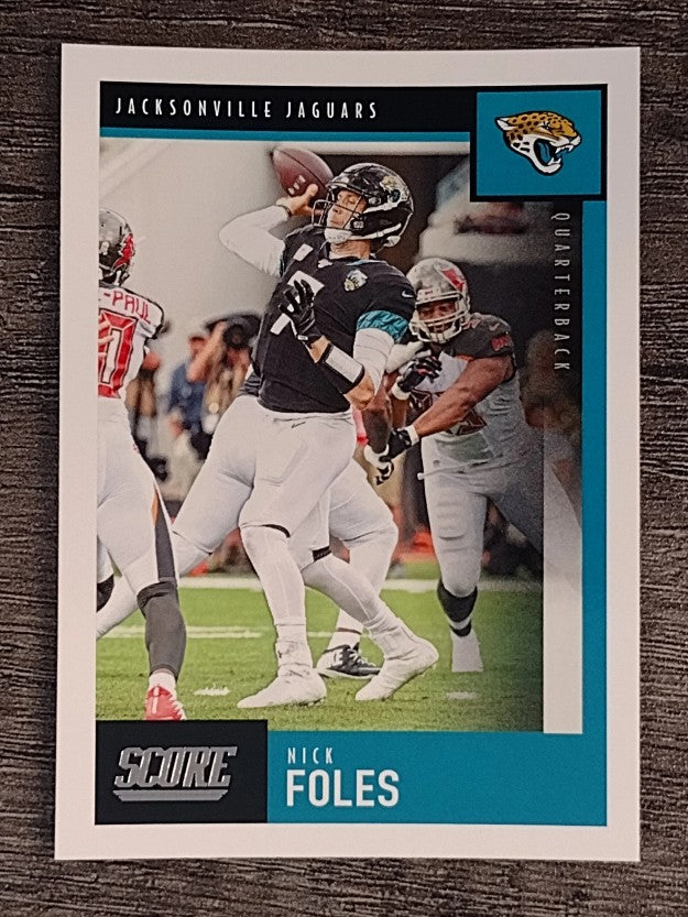 2020 Score #107 Nick Foles