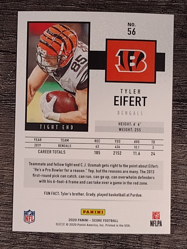2020 Score #56 Tyler Eifert