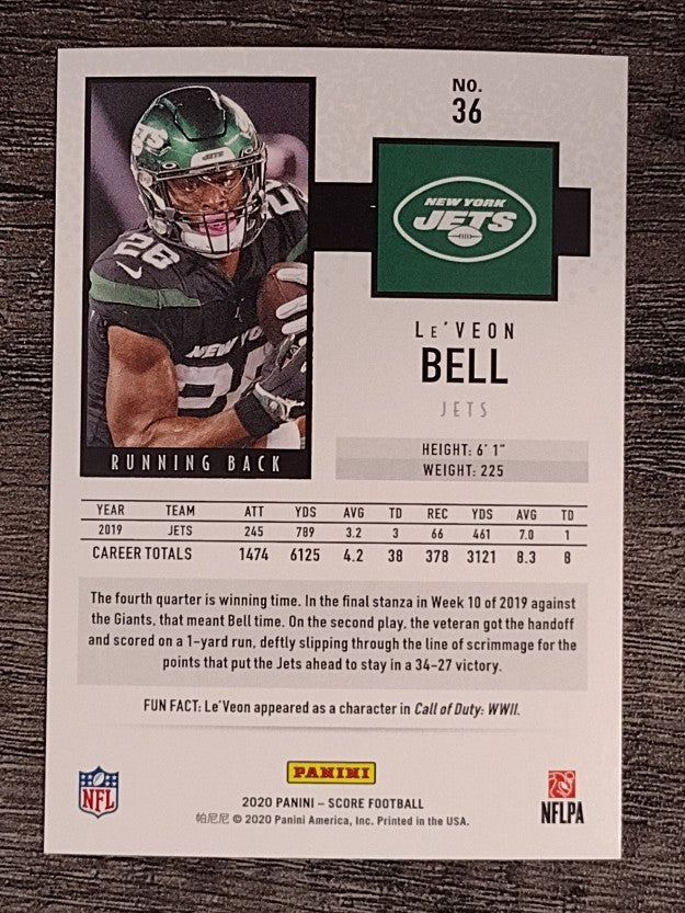 2020 Score #36 Le'Veon Bell