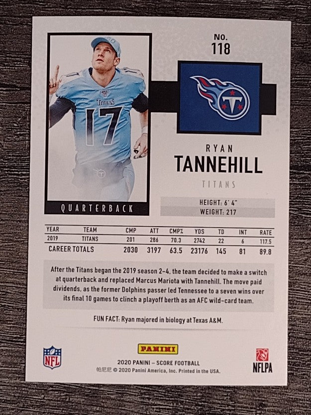 2020 Score #118 Ryan Tannehill