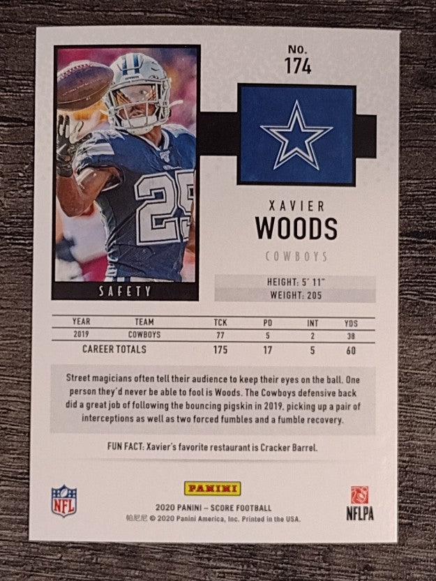 2020 Score #174 Xavier Woods