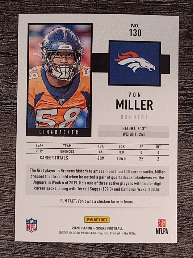2020 Score #130 Von Miller