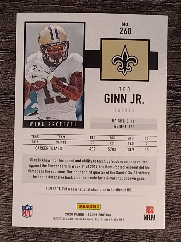 2020 Score #268 Ted Ginn Jr.
