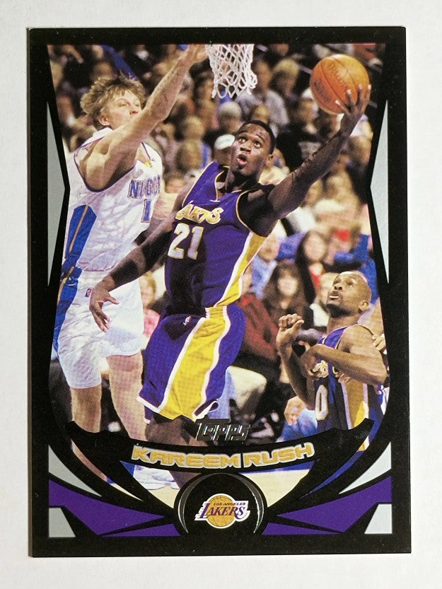 2004-05 Topps Black #18 Kareem Rush