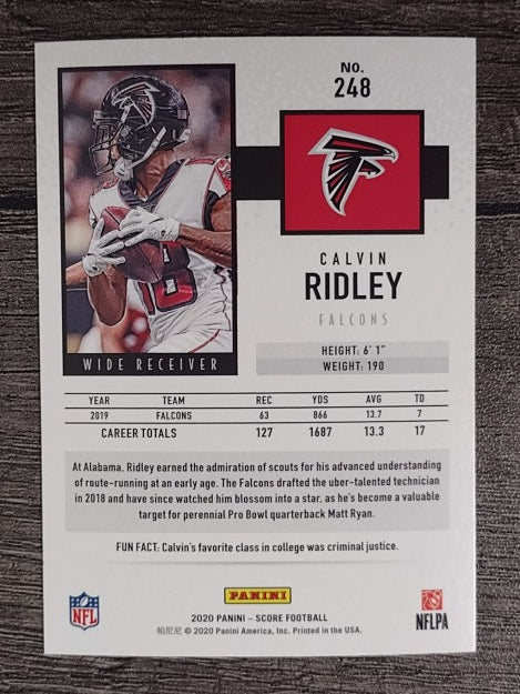 2020 Score #248 Calvin Ridley