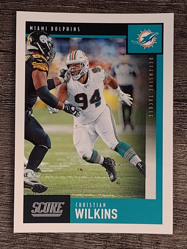 2020 Score #17 Christian Wilkins